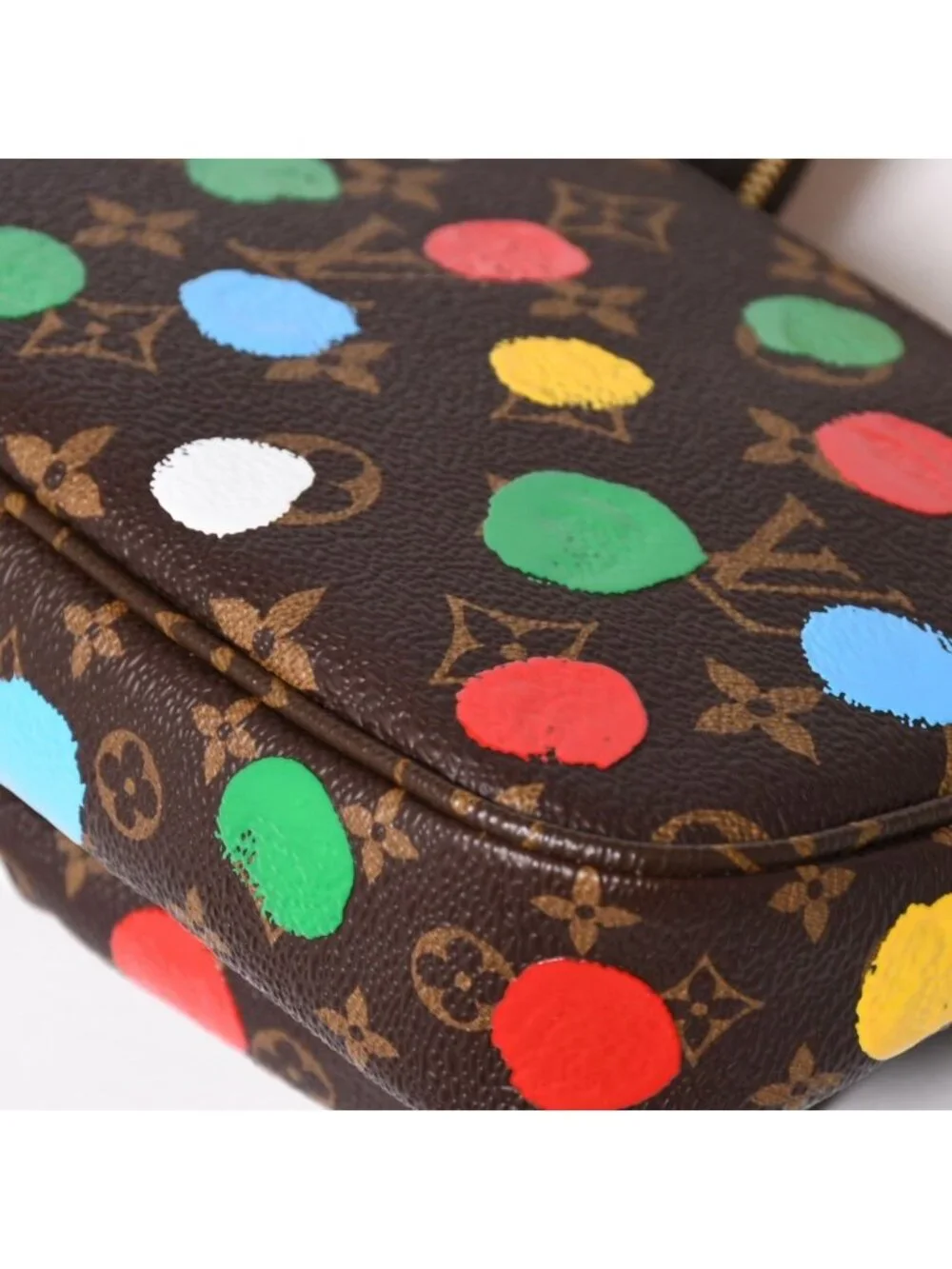 Louis Vuitton Yayoi Kusama Multi Pochette Accessoires Monogram Canvas Multicolor